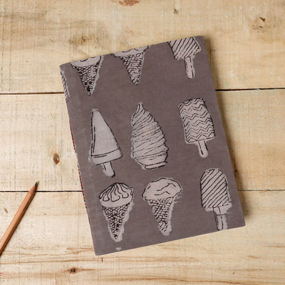  Bindaas Fabric Cover Handmade Paper Notebook 