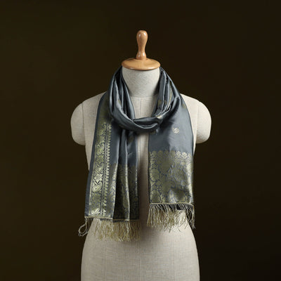 Brocade handloom semi silk nakshi buti banarasi stole