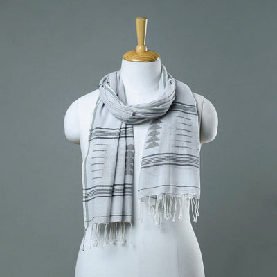 Authentic Handloom Cotton Jamdani Stole at iTokri.Com