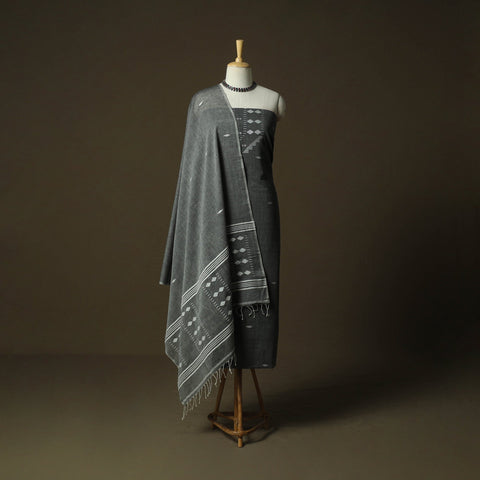 Burdwan jamdani handloom cotton 2pc unstitched dress