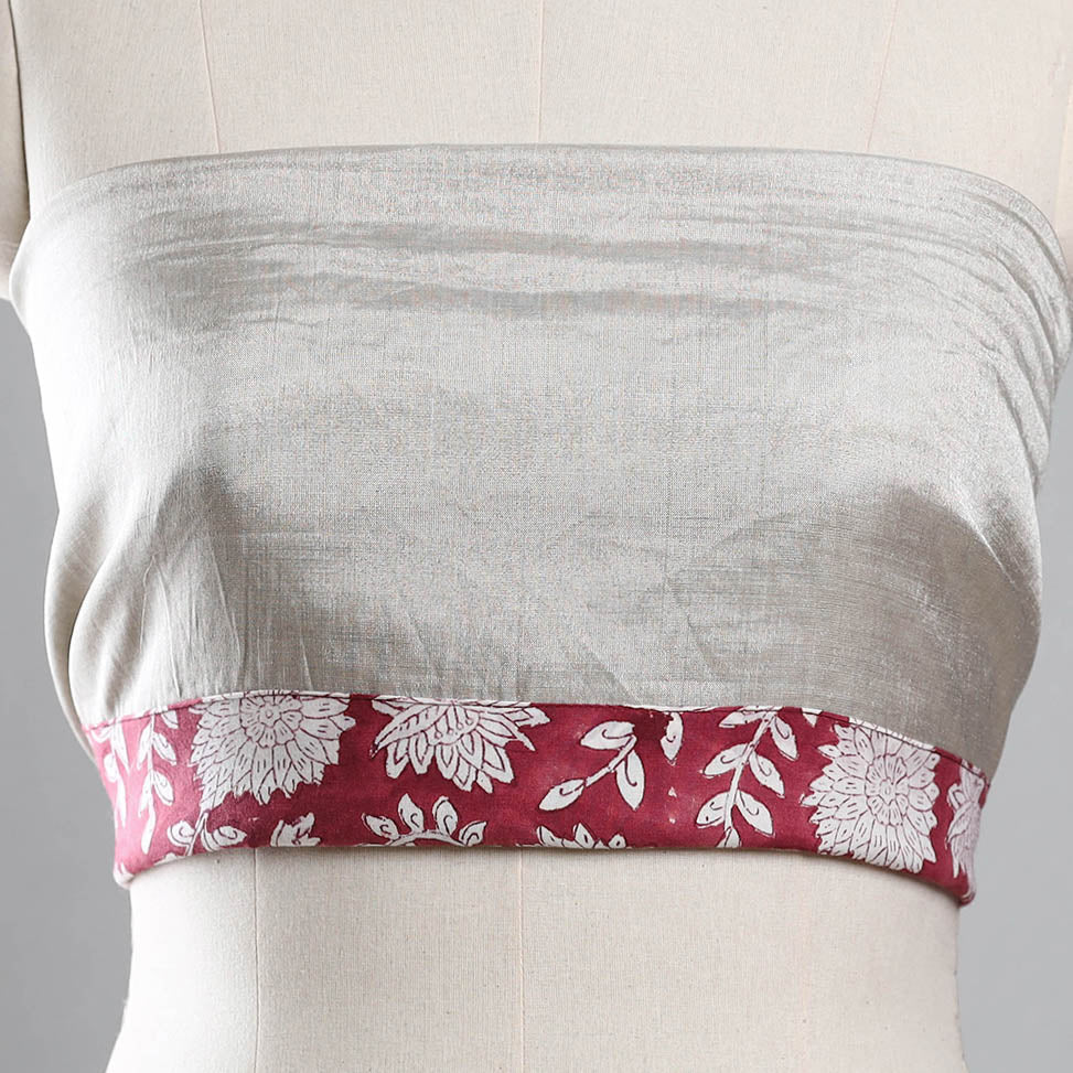 Chanderi Silk Blouse Piece