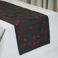 Grey Chandi Mati Tagai Work Silk Cotton Table Runner