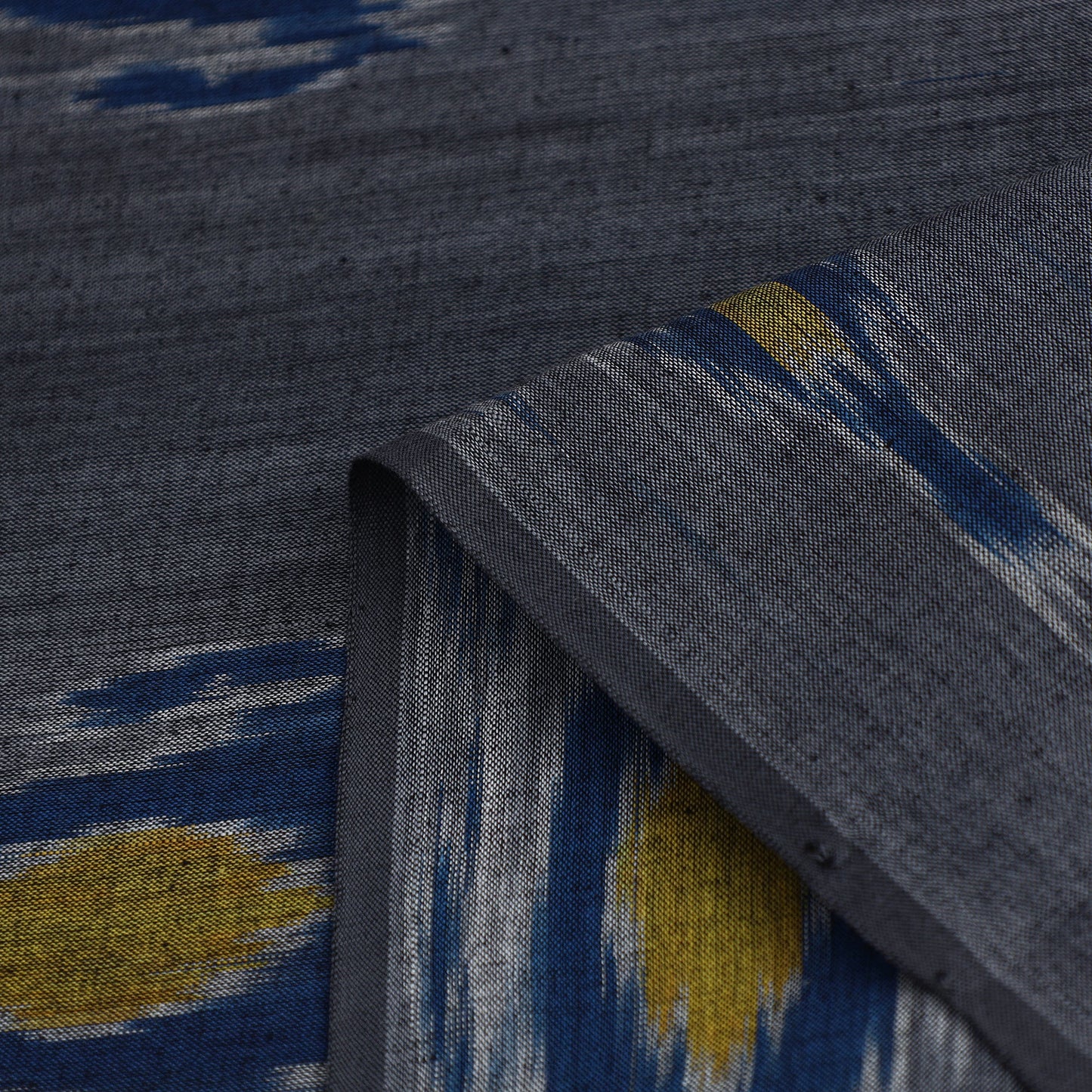  Handloom Cotton Central Asian Pochampally Ikat Fabric