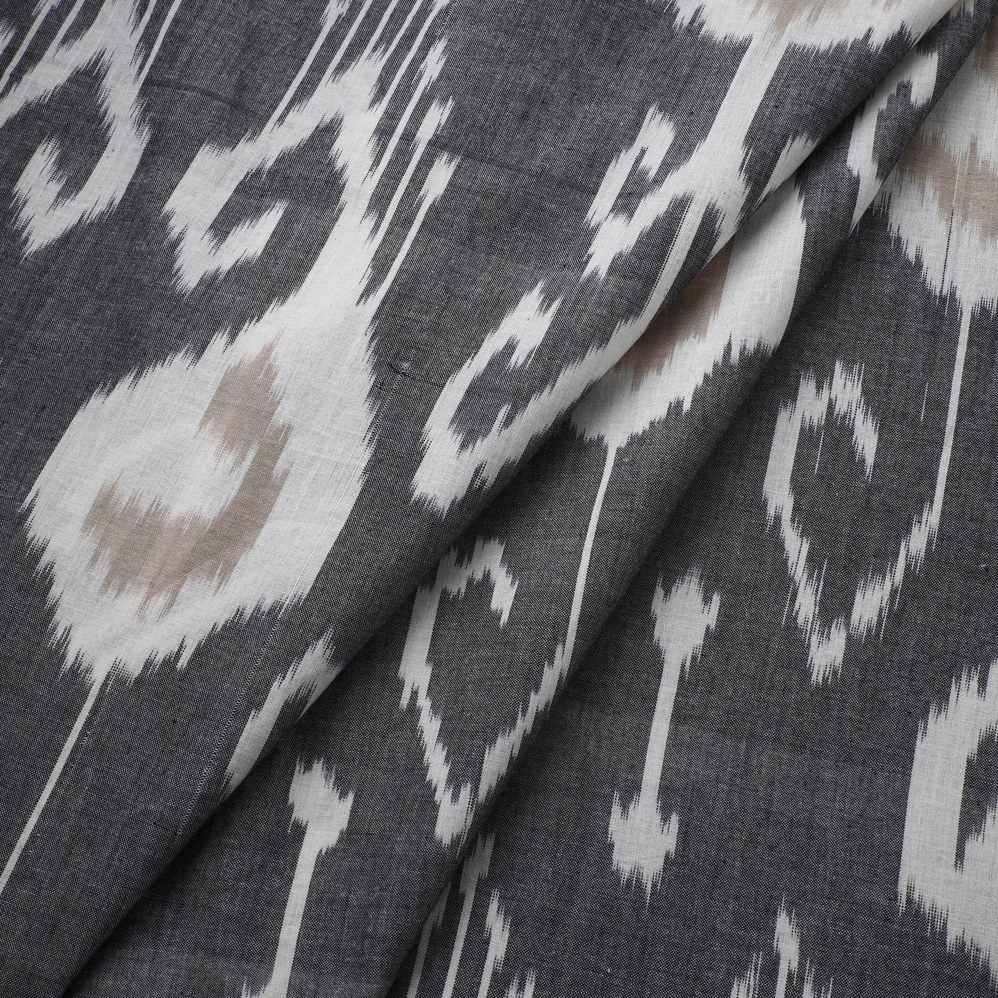 Cotton central asian pochampally ikat fabric 18