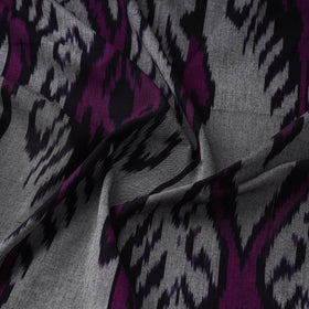 Cotton central asian pochampally ikat fabric 26