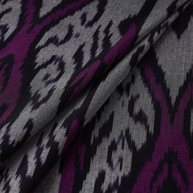 Cotton central asian pochampally ikat fabric 26