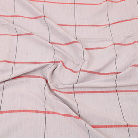 Grey - cotton double handloom bed cover (98 x 90 in) 50