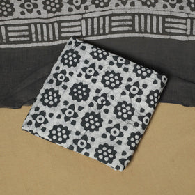 Cotton hand batik 3pc unstitched dress material 04