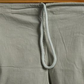 Buy Grey Cotton Hand Embroidery Chikankari Short