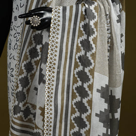 Cotton jaipur printed dupatta 20 - handcrafted