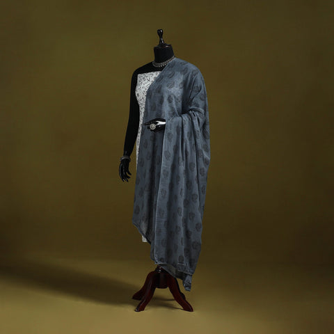 Cotton jaipur printed dupatta 71 - handcrafted