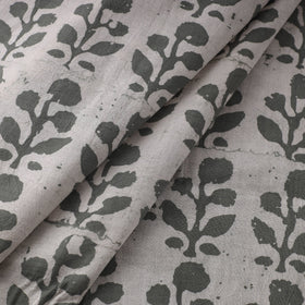  Grey Cotton Kutch Batik Print Fabric