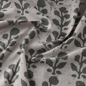  Grey Cotton Kutch Batik Print Fabric