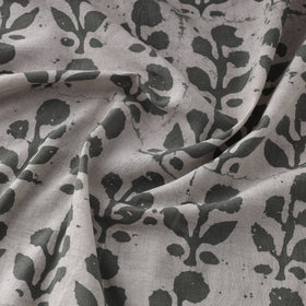  Grey Cotton Kutch Batik Print Fabric