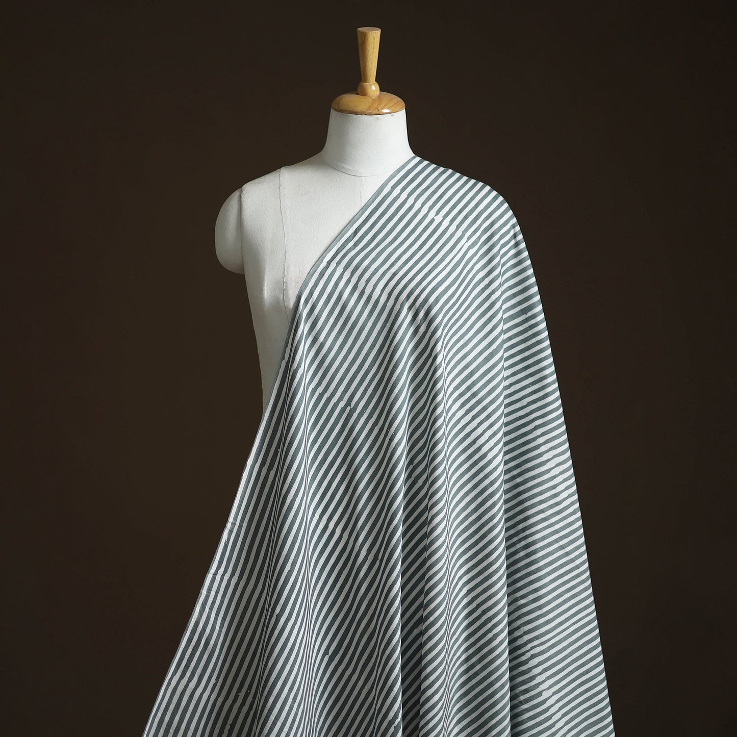 Cotton kutch hand block batik print fabric 03 - handcrafted