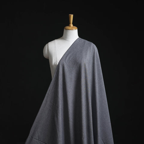 Grey - cotton plain fabric 06 - handcrafted