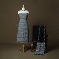 Handloom cotton pochampally ikat 3pc unstitched dress