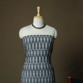 Handloom cotton pochampally ikat 3pc unstitched dress