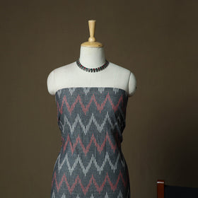Handloom cotton pochampally ikat 3pc unstitched dress