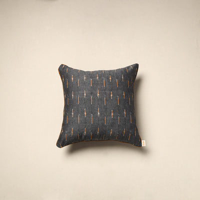 Cotton pochampally ikat cushion cover 42 - handcrafted