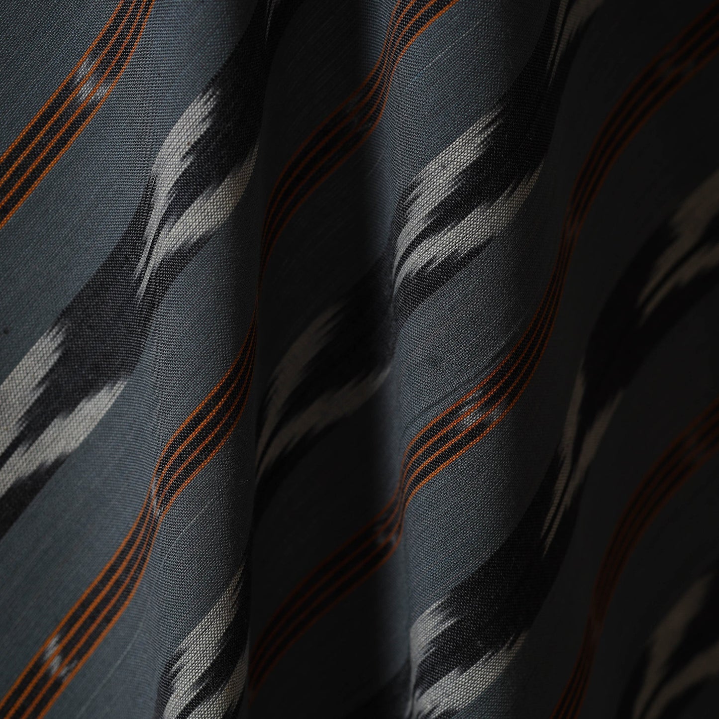 Cotton pochampally ikat fabric 06 - handcrafted