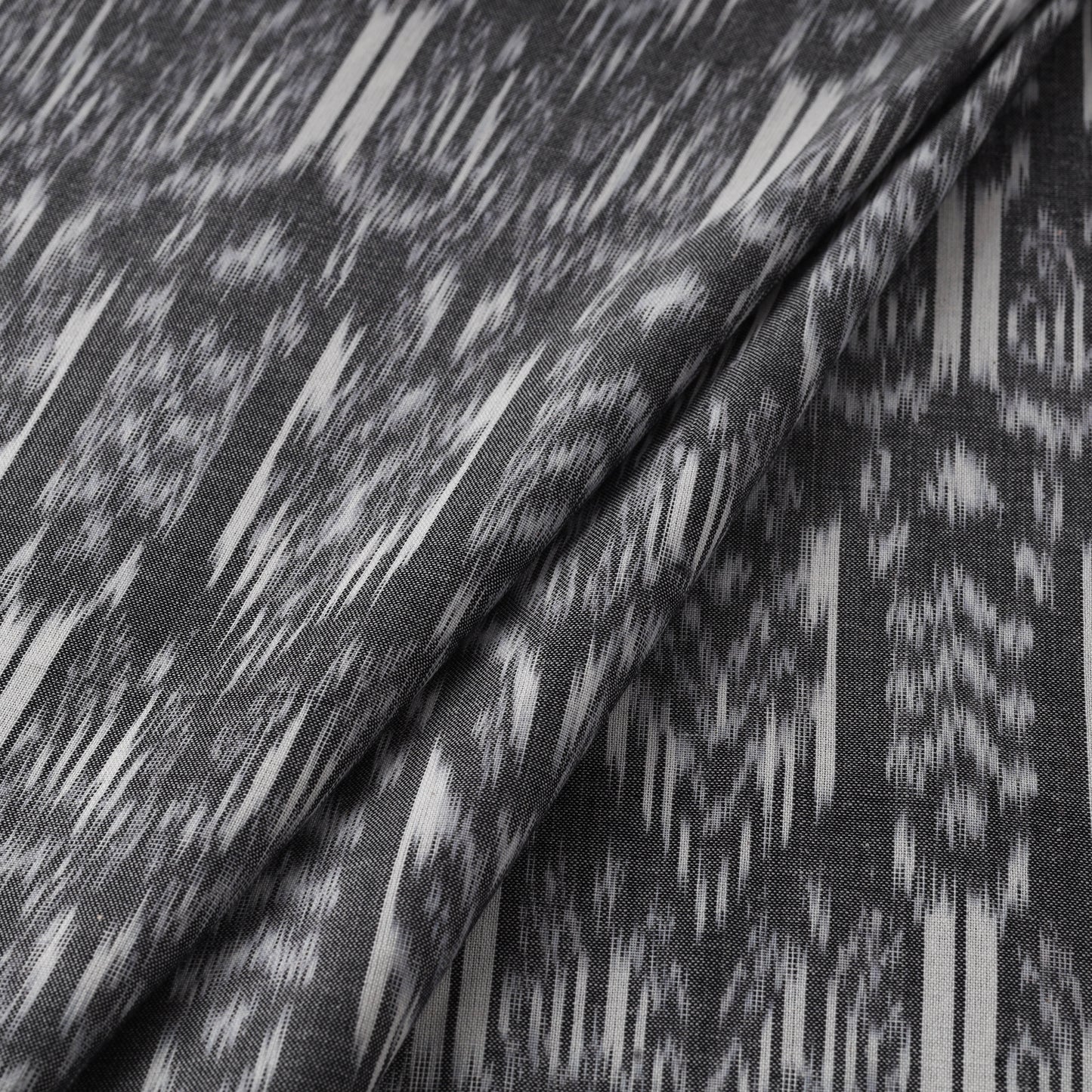 Cotton pochampally ikat fabric 06 - handcrafted