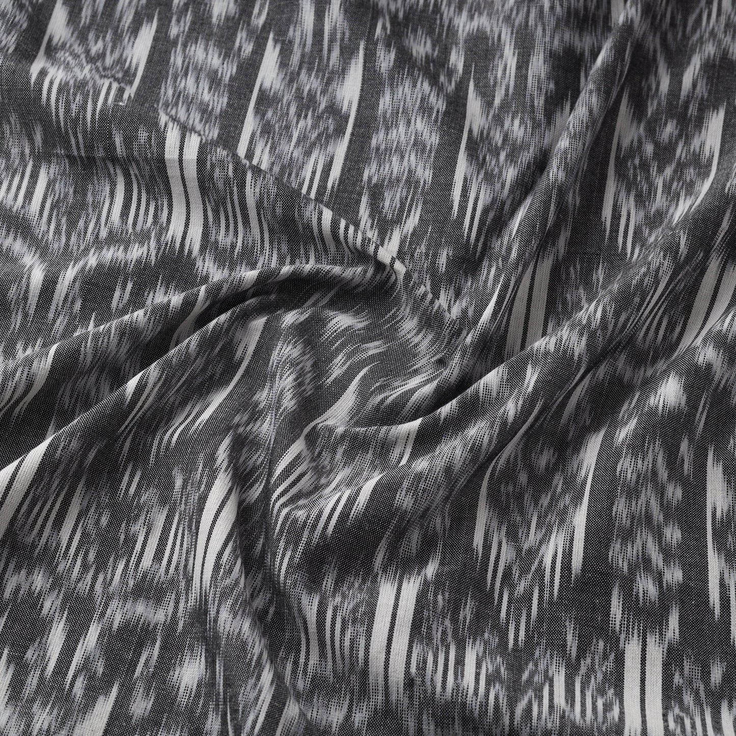 Cotton pochampally ikat fabric 06 - handcrafted