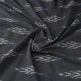 Grey Cotton Pochampally Ikat Fabric