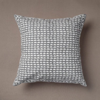 Buy Block Print Cotton Sanganeri Cushion Cover