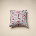 Cotton sanganeri cushion cover 38 - handcrafted