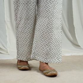 Buy Block Print Cotton Sanganeri Kurta Set