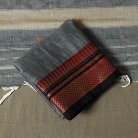 Dharwad cotton 3pc unstitched dress material with border