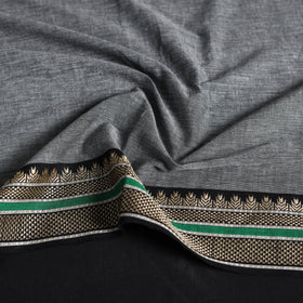 Grey Dharwad Cotton Blouse Piece