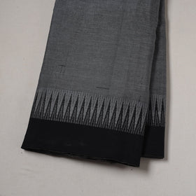 Dharwad cotton fabric with border 26 - handcrafted