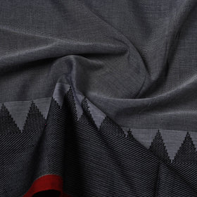 Dharwad cotton fabric with border 35 - handcrafted