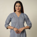 Buy Dharwad Cotton Long Straight Kurta for Women