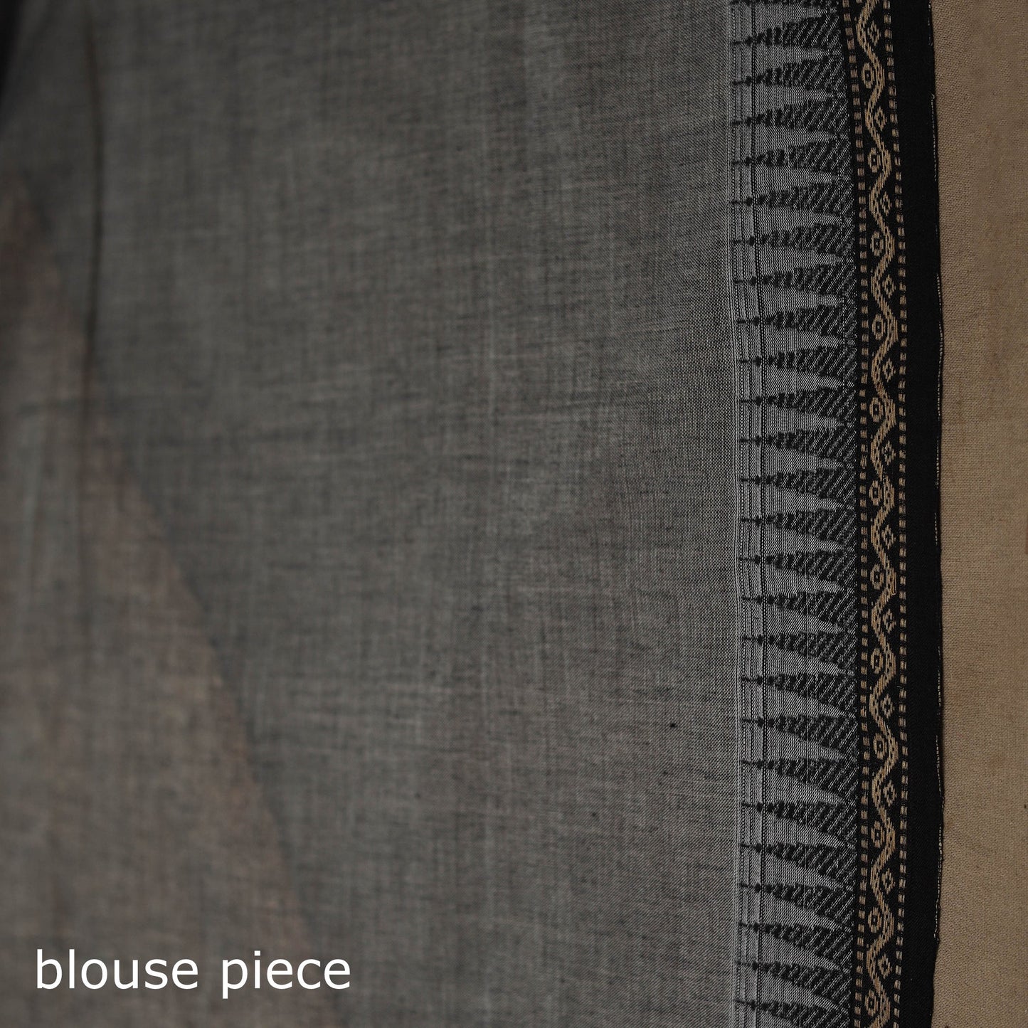 Dharwad cotton saree with border 04 - handcrafted