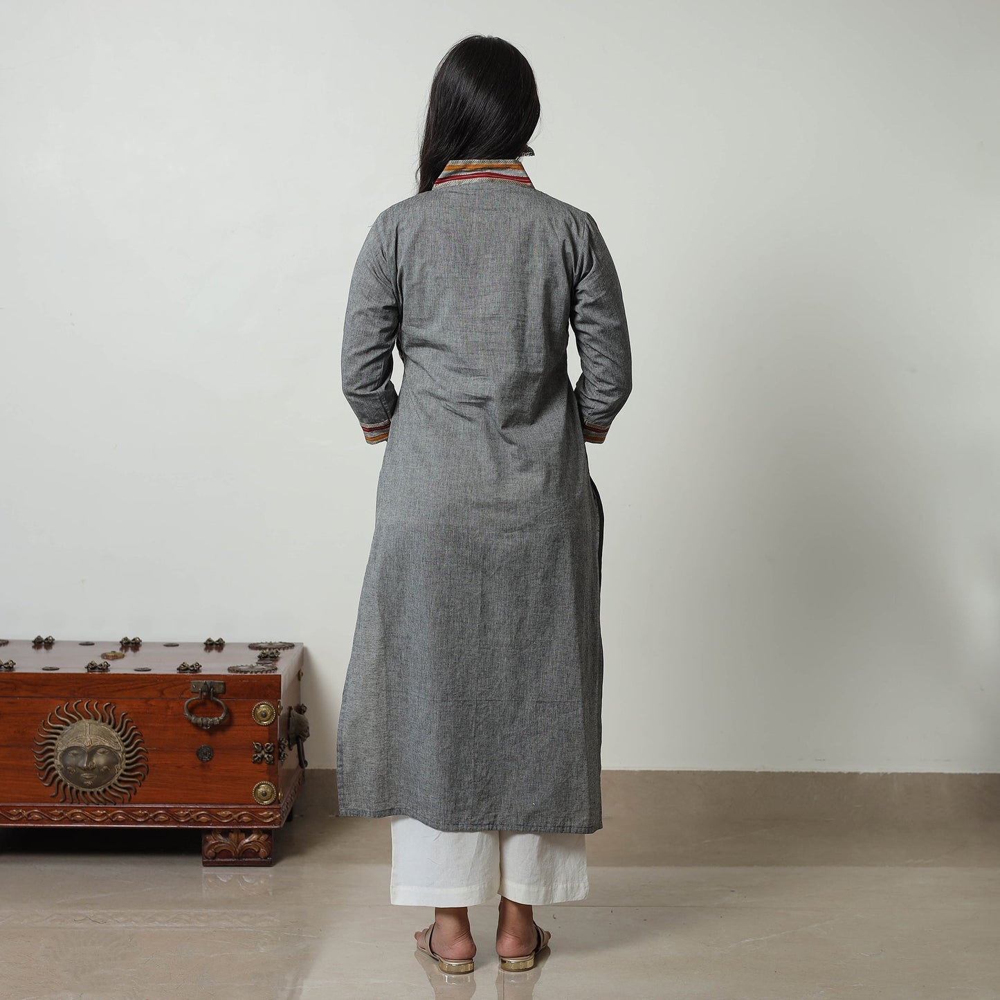 Shop Dharwad Cotton Kurta | Straight & Elegant for Women