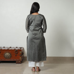 Dharwad Mercerised Cotton Kurta | Straight & Elegant for Women