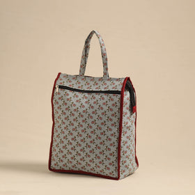  Grey Eco-Friendly Handmade Cotton Handbag for Women