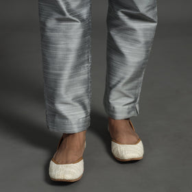  Elegant Banarasi Brocade Silk Kurta with Pant Set 