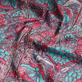 sanganeri kurta material