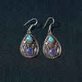 Buy Ethnic Tribal Tibetan Earrings from Himalaya 01 Online at iTokri.com