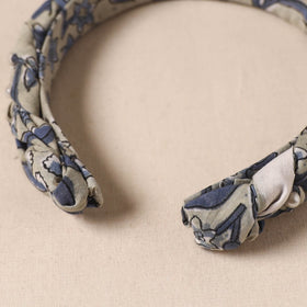 Fabart braided hair band with bead work 66 - handcrafted