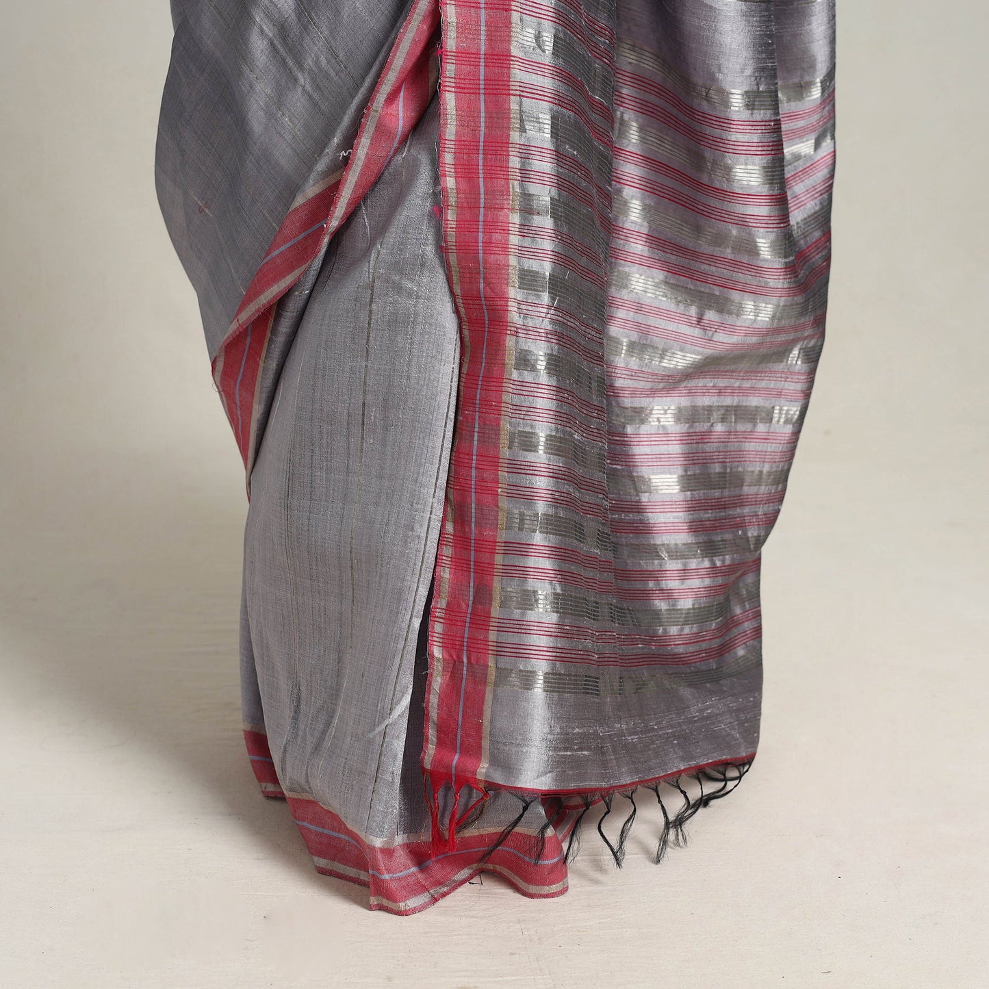  Bhagalpuri Handloom Tussar Silk Saree 
