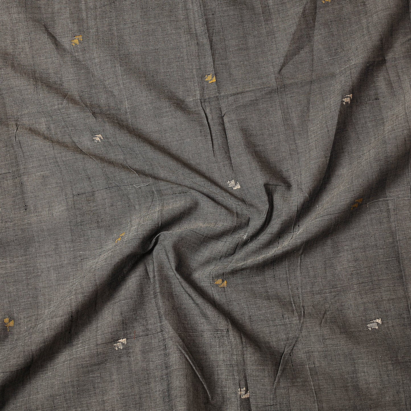 Buy Godavari Jamdani Buti Pure Handloom Cotton Precut Fabric Online at iTokri.com