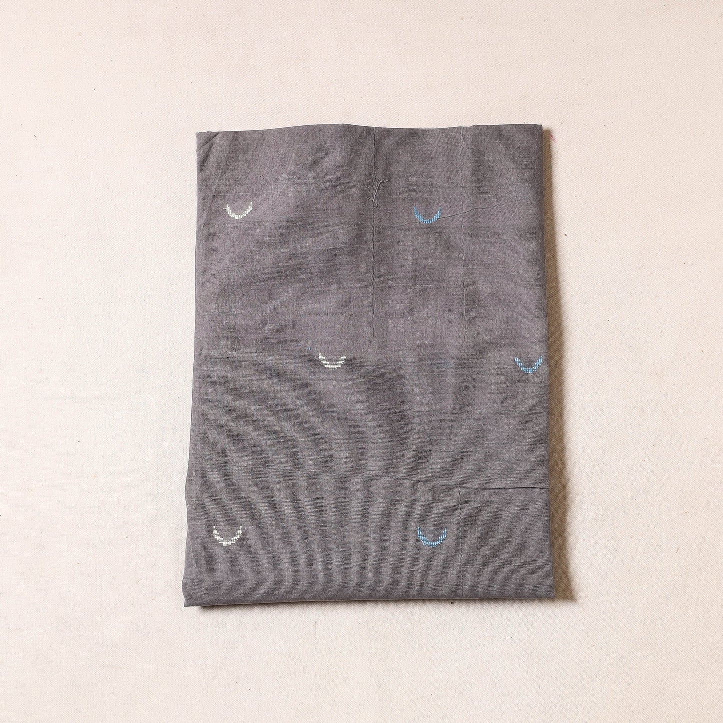 Buy Godavari Jamdani Buti Pure Handloom Cotton Precut Fabric Online at iTokri.com