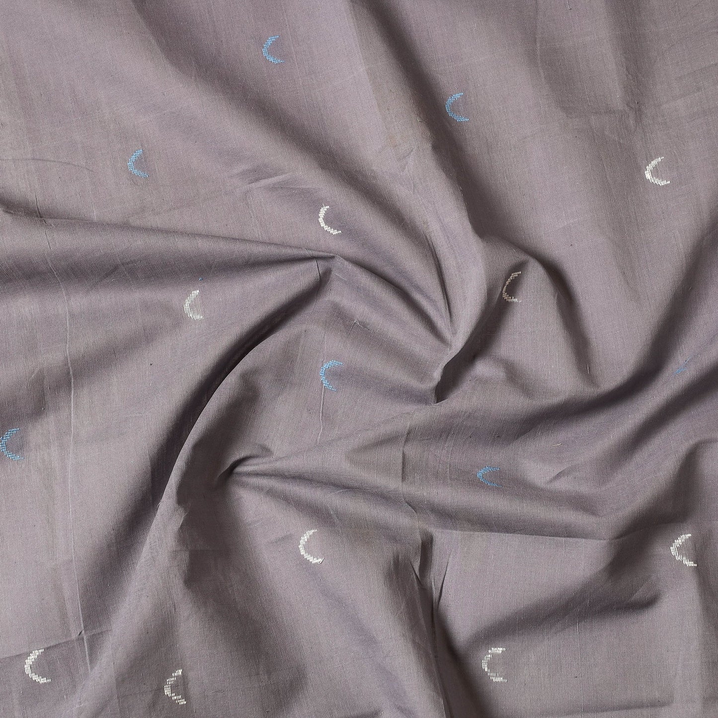 Buy Godavari Jamdani Buti Pure Handloom Cotton Precut Fabric Online at iTokri.com