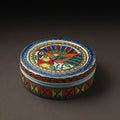  Godna Madhubani Handpainted Stainless Steel Casserole