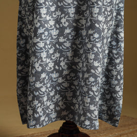 Hand akola long kaftan with tie-up waist 18 - handcrafted